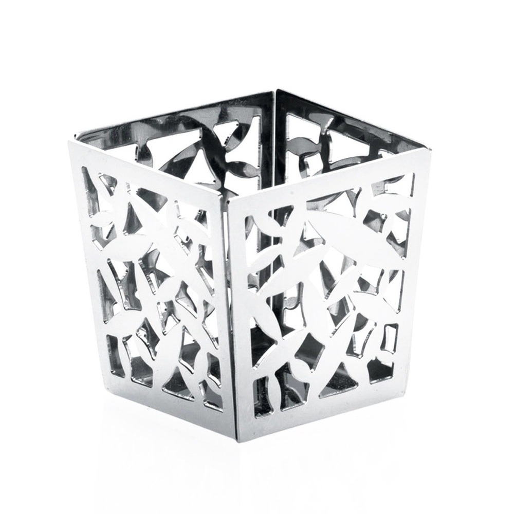 Set of 5 Alessi Cactus Stainless Steel Votives